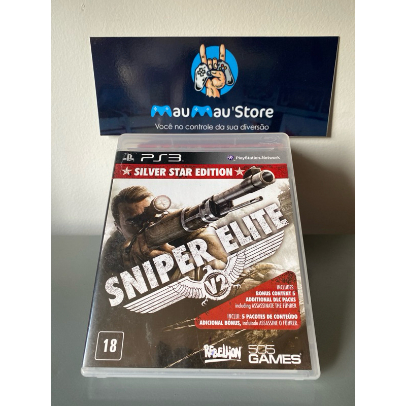 Sniper Elite V2 PS3 - Original Usado Jogos de Ação PlayStation 3