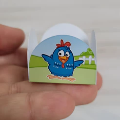 Forminhas Personalizadas para docinhos / GALINHA PINTADINHA 01 / Elegância para Sua Mesa