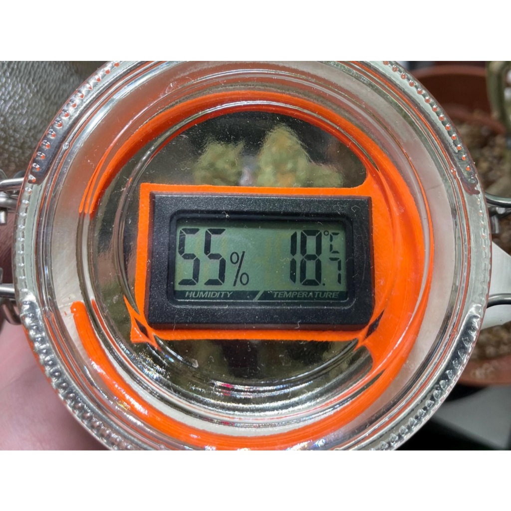 Suporte Higrômetro 70mm Estufa Grow Plantas Cultivo Indoor Resistente Impresso em 3D PETG