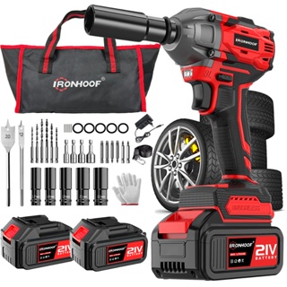 Chave de Impacto Elétrica Parafusadeira Furadeira Brushless 520Nm em Oferta na Shopee
