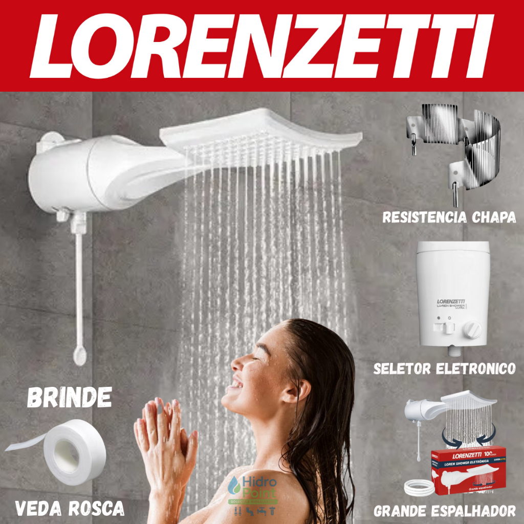 Ducha Lorenzetti Quente: Onde Comprar | BuscaProdutos