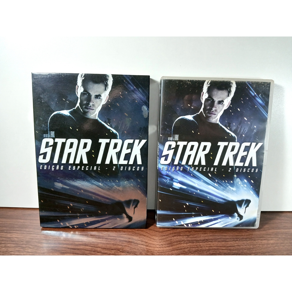DVD DUPLO STAR TREK 2009 EDIÇÃO ESPECIAL – USADO - ORIGINAL - Aventura / Ação / Ficção