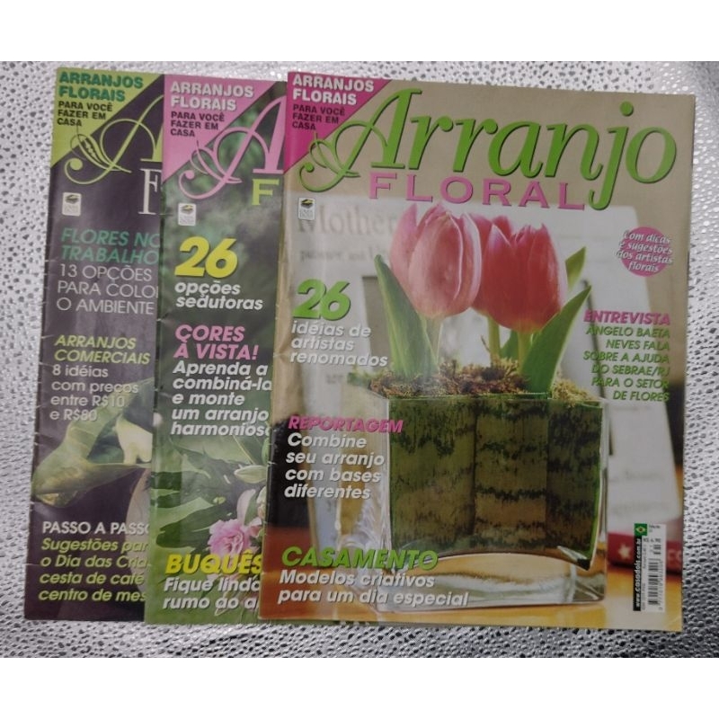 Revista Arranjos Floral Criativo Geral