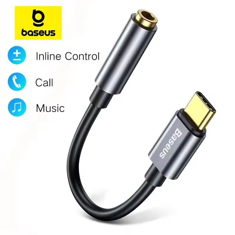 Baseus Adaptador L54 DAC USB-C Para Fone P2 3.5mm em Oferta na Shopee