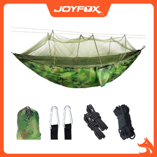 Rede De Dormir Descanso Com Mosquiteiro Camping 300kg JOYFOX em Oferta na Shopee