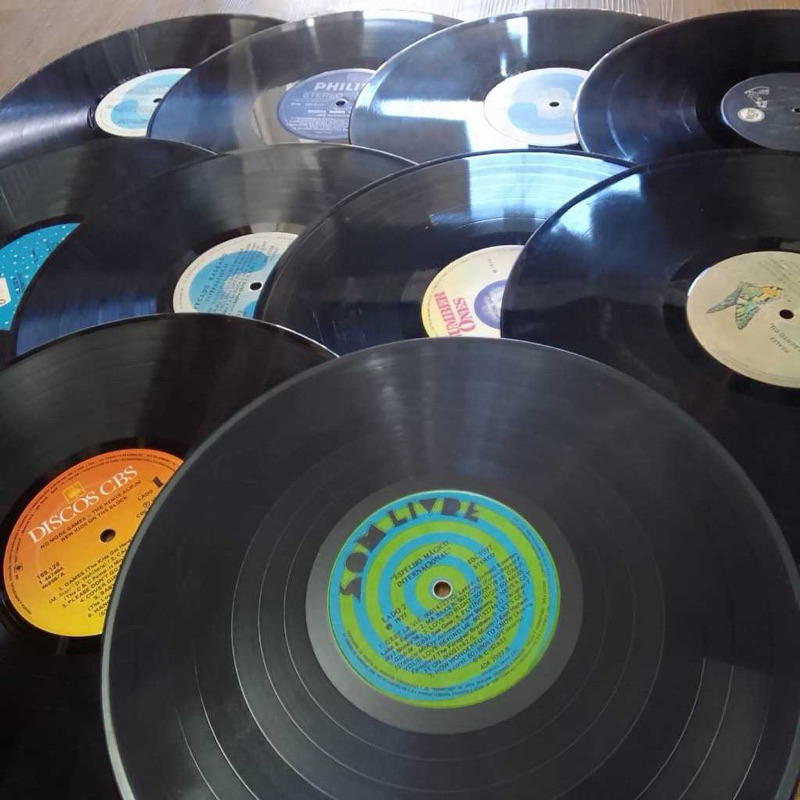 Disco de Vinil para decoração 20 unidades