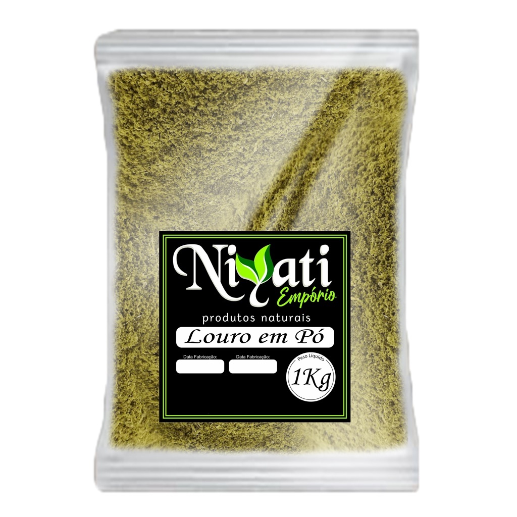 Louro em pó 1kg Alta Qualidade em Oferta na Shopee