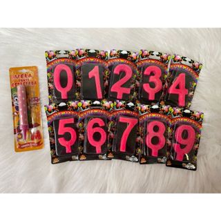 Kit Parabéns 2 vela Glitter Grande + 1 vela chama em Oferta na Shopee