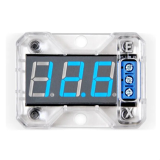 Voltímetro Digital Expert Vex1 Medidor Com Led Azul Vex-1 Automotivo Caixa Bob Rack Móvel Pequeno em Oferta na Shopee