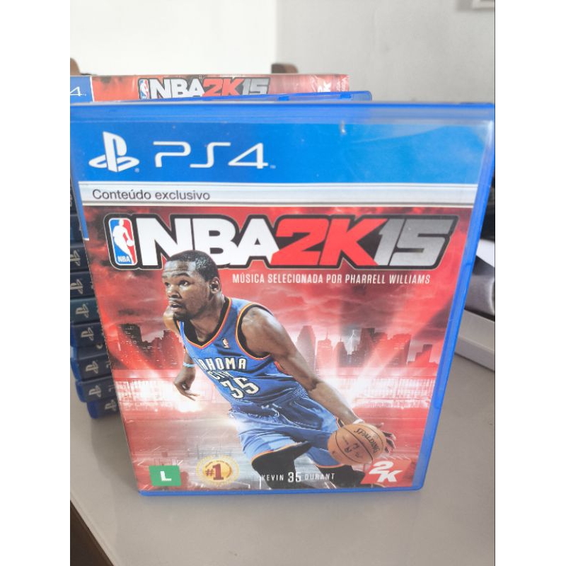 leia o anúncio por gentileza jogo para PS4 usado mídia física NBA 2015