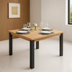 Mesa de Jantar Design Moderno 4 Lugares