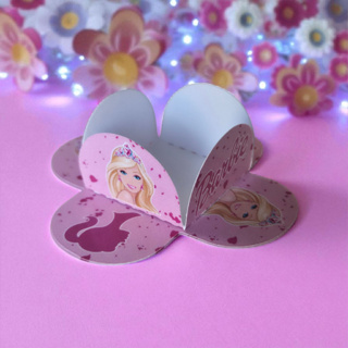 50 un. Forminhas personalizadas – Tema BARBIE em Oferta na Shopee