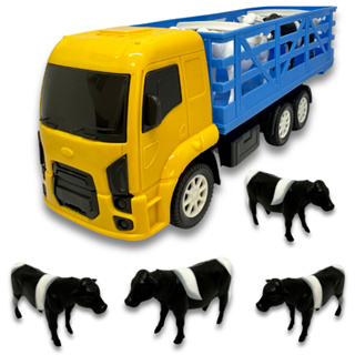 Caminhão Boi Brinquedo Menino Menina 4 Bois Presente Natal Dia Das Crianças em Oferta na Shopee