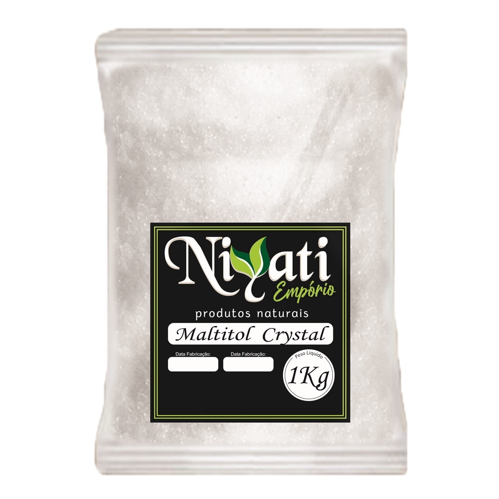 Maltitol Cristal 1kg Adoçante Natural em Oferta na Shopee