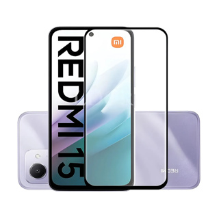 Película de Vidro 3D Grosso Redmi 15 / Redmi 15C Borda Curva Full em Oferta na Shopee