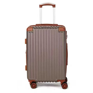 Mala De Viagem Novos Estilos Moda Ziper Duplo Antifurto 4 Rodas Duplas Gira 360 Graus Fibra Cadeado Com Senha Moderno em Oferta na Shopee