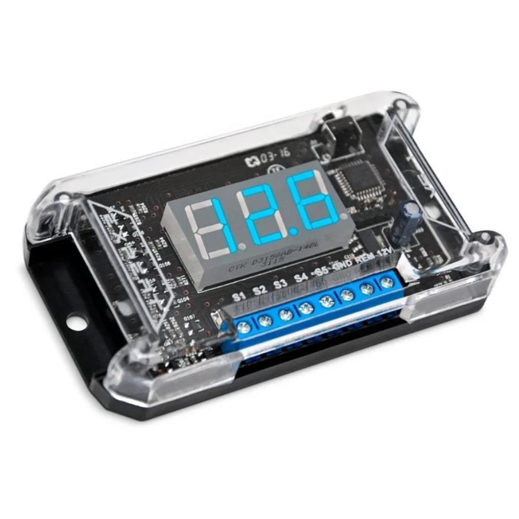 Voltímetro Expert Lançamento Vs-1 Digital Banda Sequenciador Lançamento em Oferta na Shopee