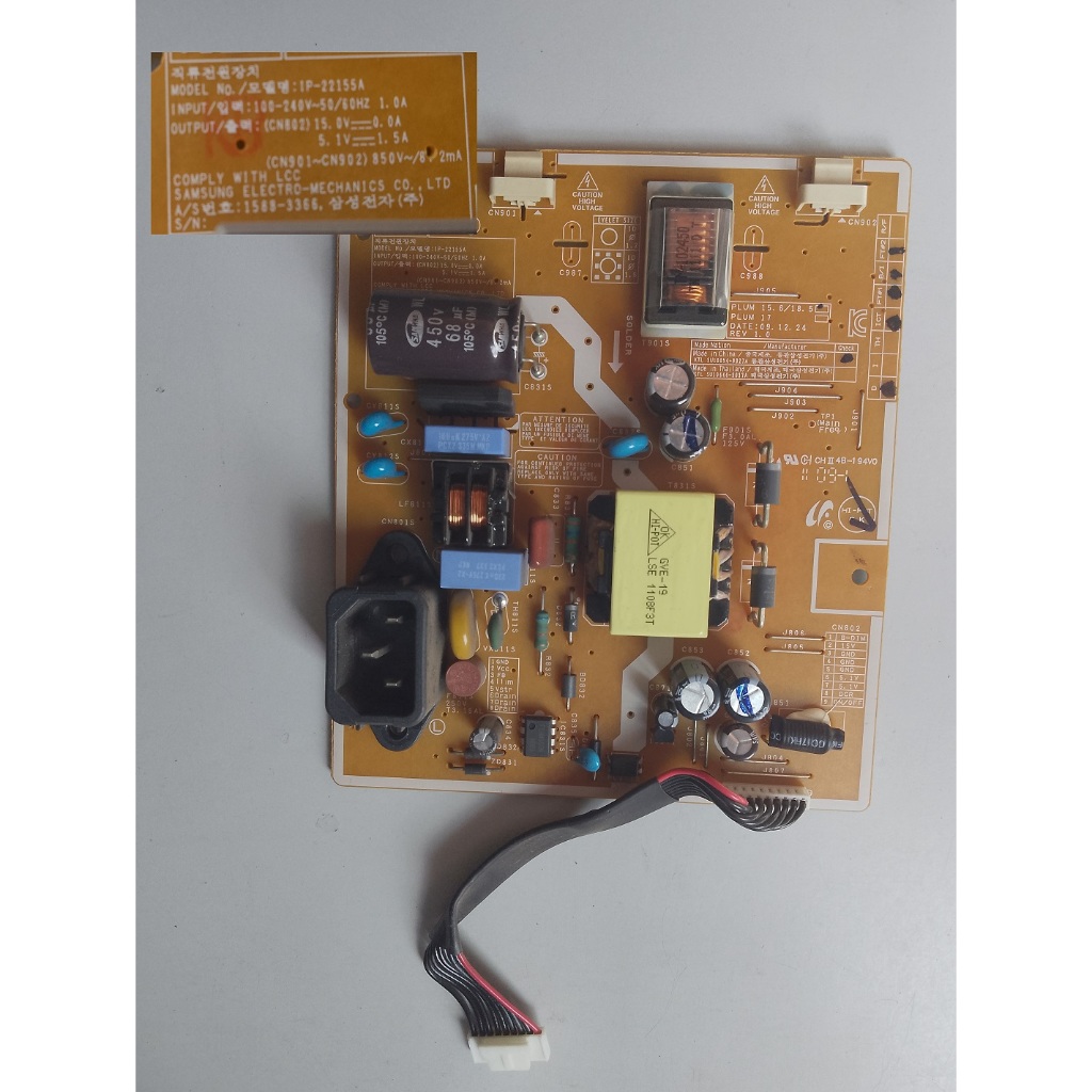 Monitor Samsung Lcd 16" -B1630N  (peças e partes)