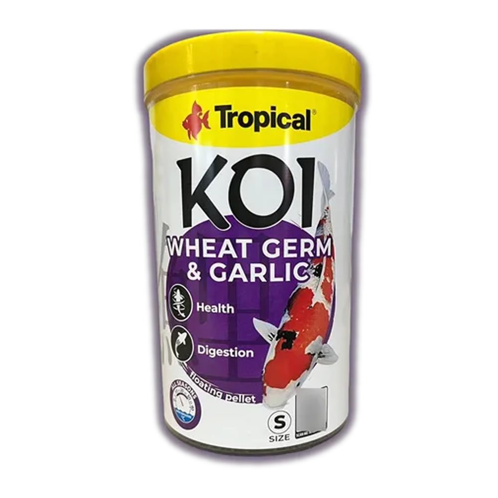 TROPICAL KOI WHEAT GERM & GARLIC SMALL PELLET 320G - UN