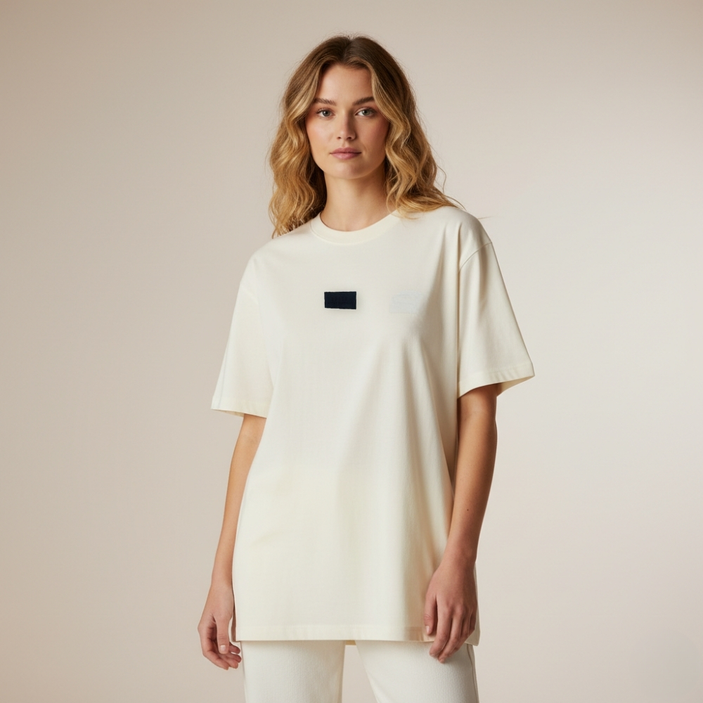 Camisa Feminina Oversized Streetwear Casual Treino Academia Confortável 100% Algodão Leve Promoção