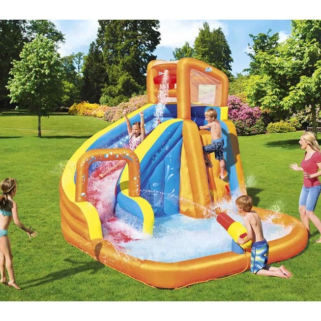 Mega Parque Aquático Inflável Turbo Splash H2OGO Bestway