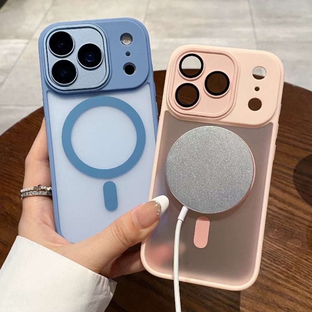 Capa Capinha Fosco Resistente Magsafe para iPhone 17 17Air 17Pro17ProMax com Alto Relevo nas Cameras em Oferta na Shopee