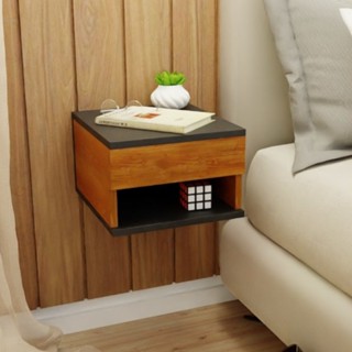 Mesa De Cabeceira Com Gaveta Suspenso Várias Cores MVD Móveis em Oferta na Shopee