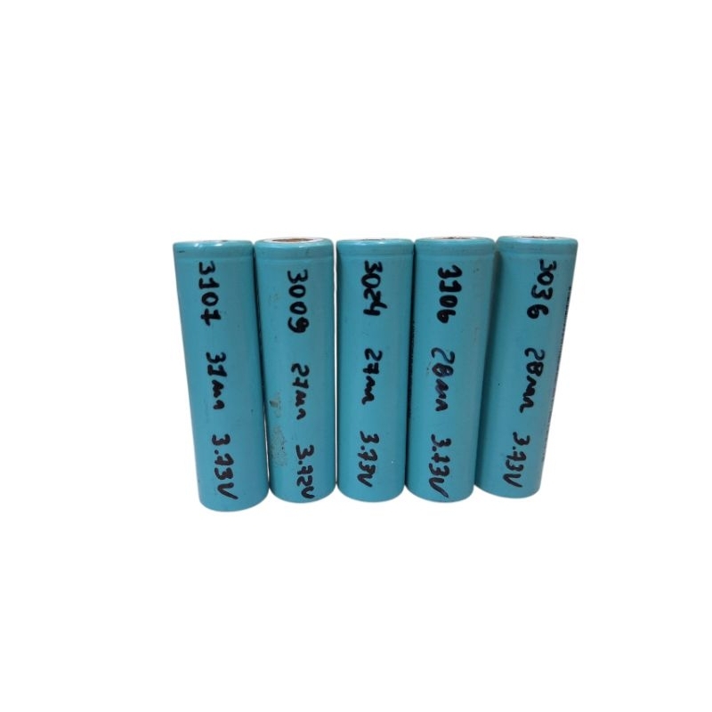 kit 5 Baterias 18650 com 3000mah