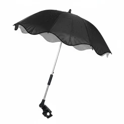 Guarda Sol Para Carrinho de Bebê Universal Proteção UV Braço Flexível Ajustável Dobrável Kikkaboo