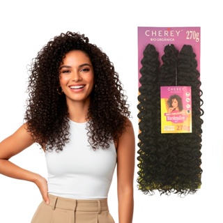 Cabelo Cacheado Bio Orgânico Marshmallow 270g para Crochet Braid | Cachos Naturais em Oferta na Shopee