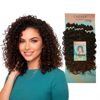 Cabelo Bio Orgânico Taissa 300g 75cm | Fibra Macia com Movimento Natural em Oferta na Shopee