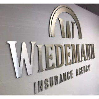 Logotipo/Letreiro de parede/ Logo  ACM 3MM Sua logo alto relevo Fácil instalação Externo Alta durabilidade Promoção em Oferta na Shopee