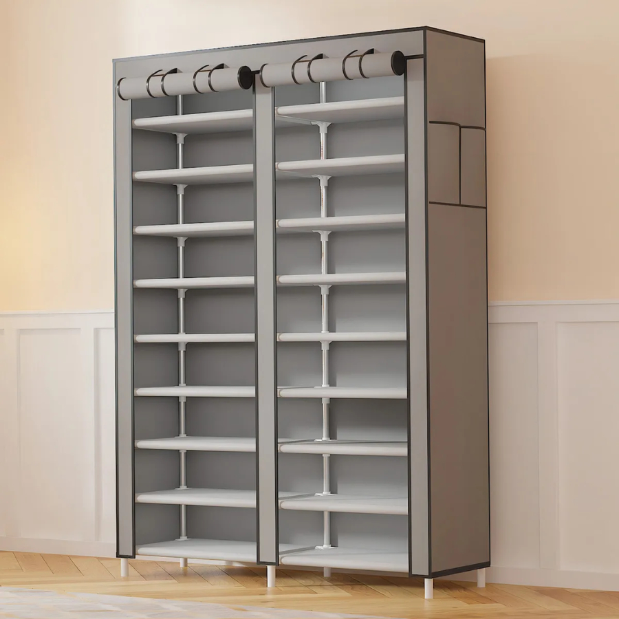 Sapateira com 9 Prateleiras para Organizar Sapatos Calçados Chinelos Roupas Objetos 54 Pares