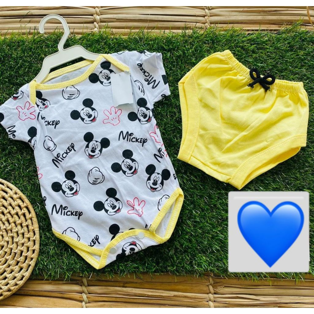 Bodie mickey + cueca para bebê menino mesversario book ensaio fotográfico