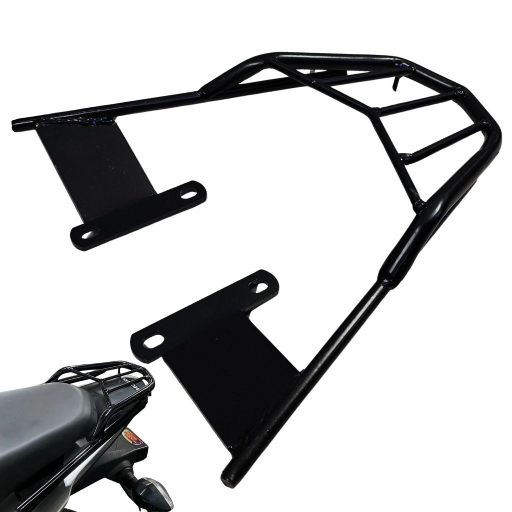 Bagageiro Preto Moto Titan Fan Start 160 2025-2026 em Oferta na Shopee