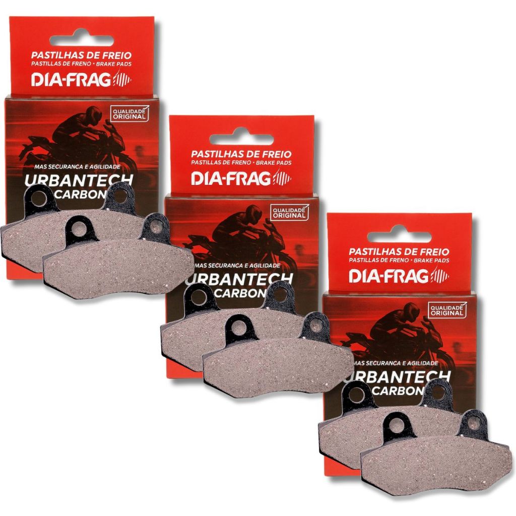 Kit Pastilhas de Freio P/ Kasinski Comet 250 Gtr Diafrag em Oferta na Shopee