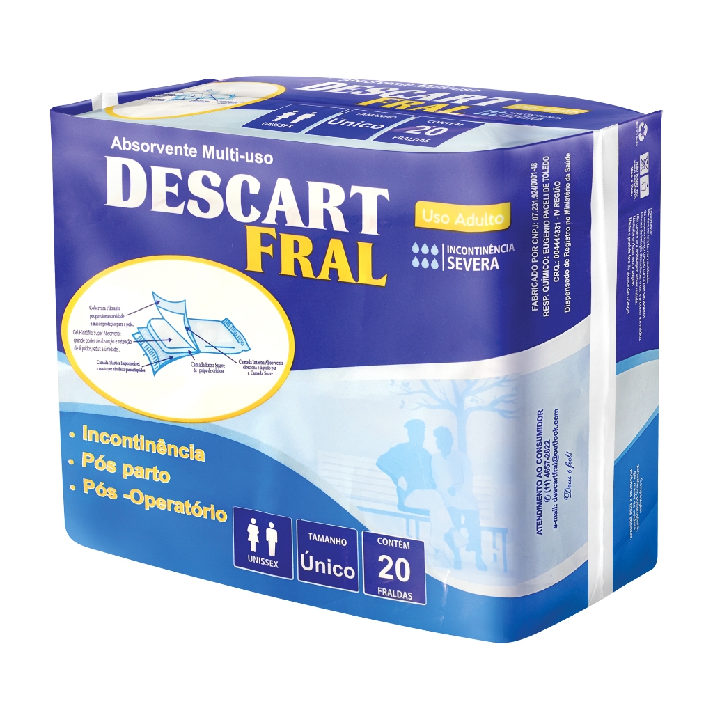Absorvente Pós Multi-uso Descart Fral