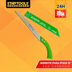 Serrote Poda Jardinagem Galho Profissional Lâmina Aço 47cm 12”