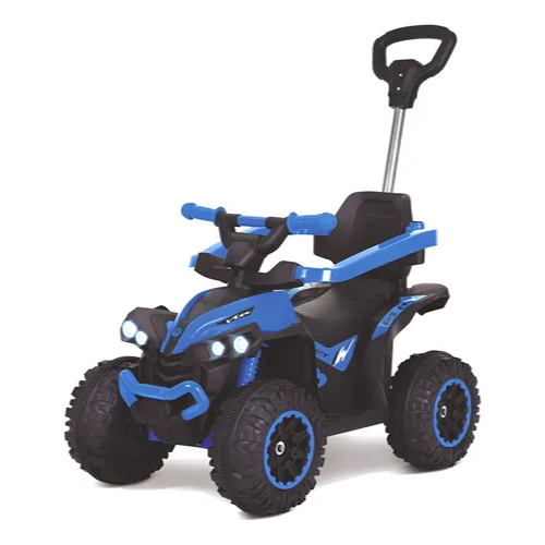 Quadriciclo Infantil Elétrico Carrinho de Passeio com Haste Luz e Música Carrinho Pimpi Flash Maral