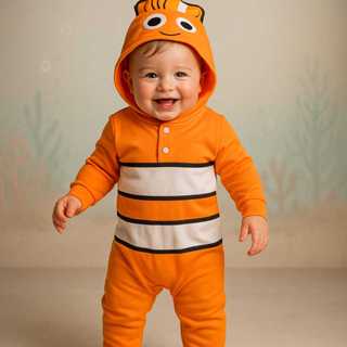 Roupa de Bebê Macacão Tematicos Personagens com Capuz Escolha em Oferta na Shopee