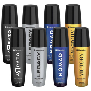 Body Spray Perfume Legacy Nomad Arrazo Victory Phytoderm Masculino - Deo Colônia - 200ml em Oferta na Shopee