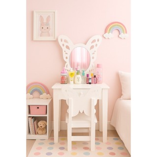 PENTEADEIRA BORBOLETA INFANTIL PRESENTE DIAS DAS CRIANÇAS em Oferta na Shopee