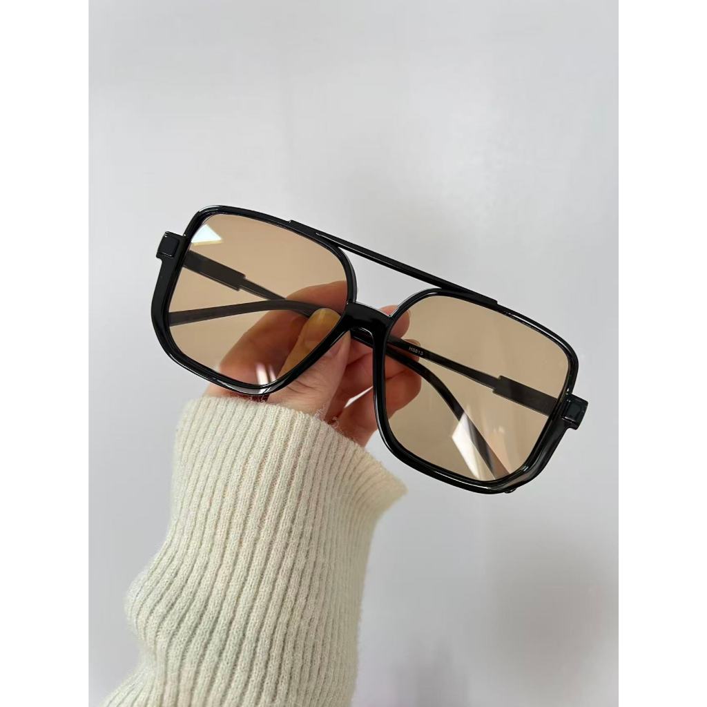 Oculos de sol modelo unissex grande vintage H5613 em Oferta na Shopee