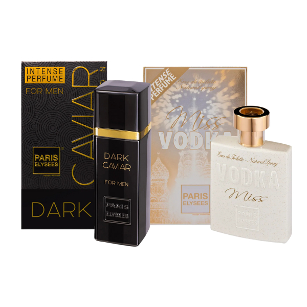 Kit 1 Dark Caviar + 1 Vodka Miss Paris Elysees
