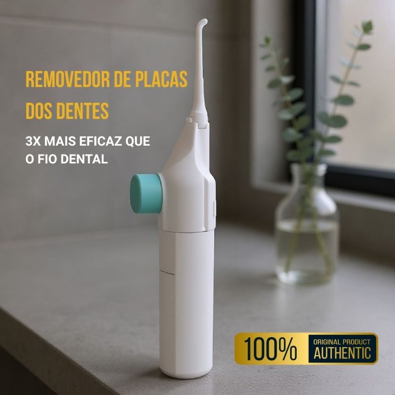 Removedor De Placa Irrigador Limpador De Dentes Elimina Tartaro e Placas - Higiene bucal Perfeita