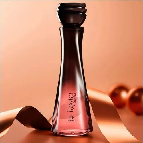 Kriska Drama Colônia 100ml - Doce, Marcante e com Cheiro de Caramelo e Praliné