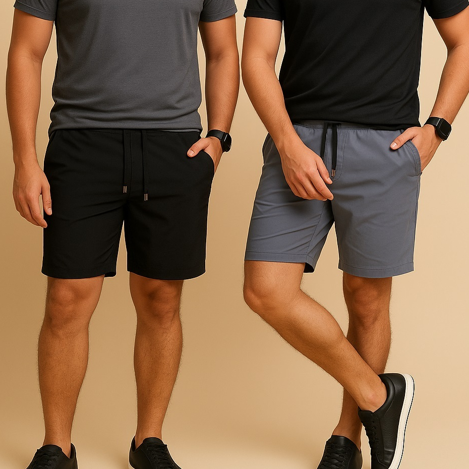 Bermuda Elastano Masculina Esportiva Corrida Dry Mauricinho Casual