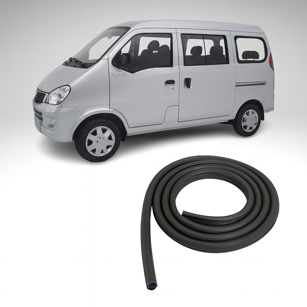 BORRACHA DE PORTA TRASEIRA PRETA ESTRIADA HAFEI TOWNER G5 G6 em Oferta na Shopee