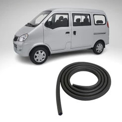 BORRACHA DE PORTA TRASEIRA PRETA ESTRIADA HAFEI TOWNER G5 G6