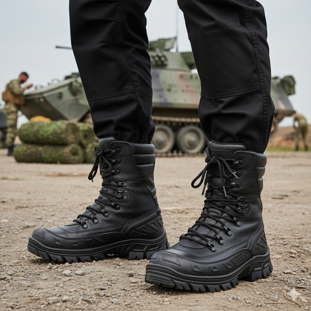 Coturno Militar Tático Bota Extreme Bm Brasil 5260 Performance e Resistencia a Agua Couro Bovino